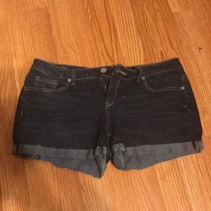 Aeropostale midi denim shorts